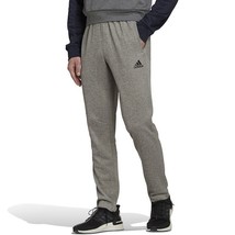 Men&#39;s adidas AEROREADY Game and Go Tapered Pants Size Large Grey Heather... - £46.21 GBP