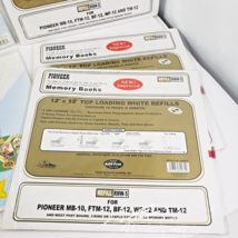 LOT of 5 Memory Book Top Loading Refill Pages Protectors Pioneer RMW-5, Memories - £19.74 GBP