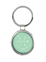 Pisces : Gift Keychain Zodiac Signs Esoteric Horoscope Astrology - £6.31 GBP