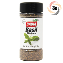 3x Shakers Badia Basil Seasoning | .75oz | Gluten Free! | MSG Free! | Albahaca - £12.08 GBP