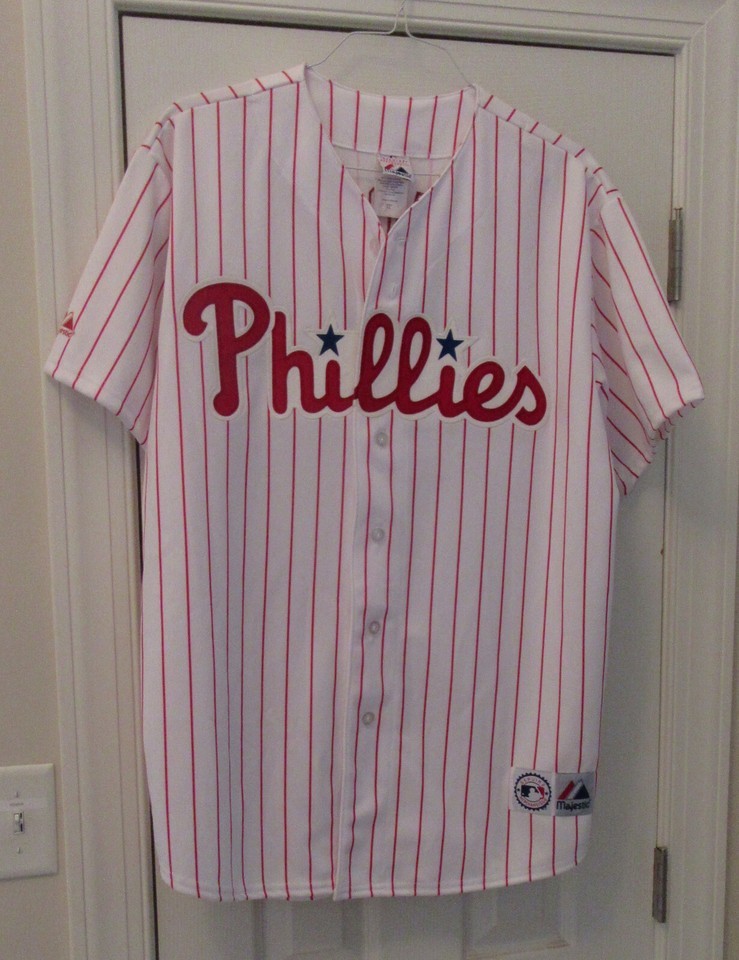 Majestic Phillies Genuine Merchandise Jim Thome Baseball Jersey Size XL NWT - $99.00