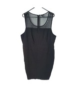 Torrid Sleeveless Mesh Dress Size 22 Black Bodycon - $18.63