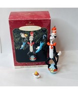 Cat in the Hat Fish Bowl Dr Seuss Hallmark Christmas Xmas Tree Ornament ... - £16.82 GBP