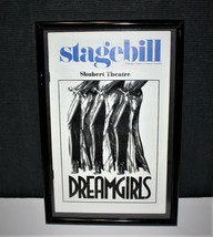STAGEBILL 1983 DREAMGIRLS Framed Shubert Broadway Theatre Program - £15.94 GBP