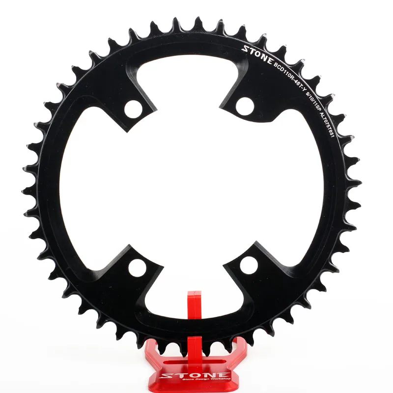 Single Chainring BCD110  for Shimano R7000 R8000 R9100 Aero Style Narrow 34T to  - £131.08 GBP