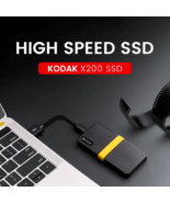 KODAK X200 USB3.1 Type-c Portable SSD 1TB 512GB 256GB 128GB external hard drive - $34.65 - $94.05