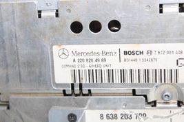 00-02 MERCEDES-BENZ W215 CL600 RADIO RECEIVER COMAND UNIT E4081 image 11