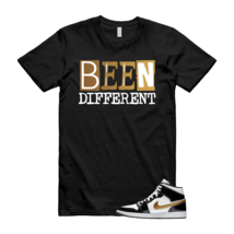 Metallic Gold Patent Black White Air 1 Mid T Shirt Match BEEN - £23.58 GBP+