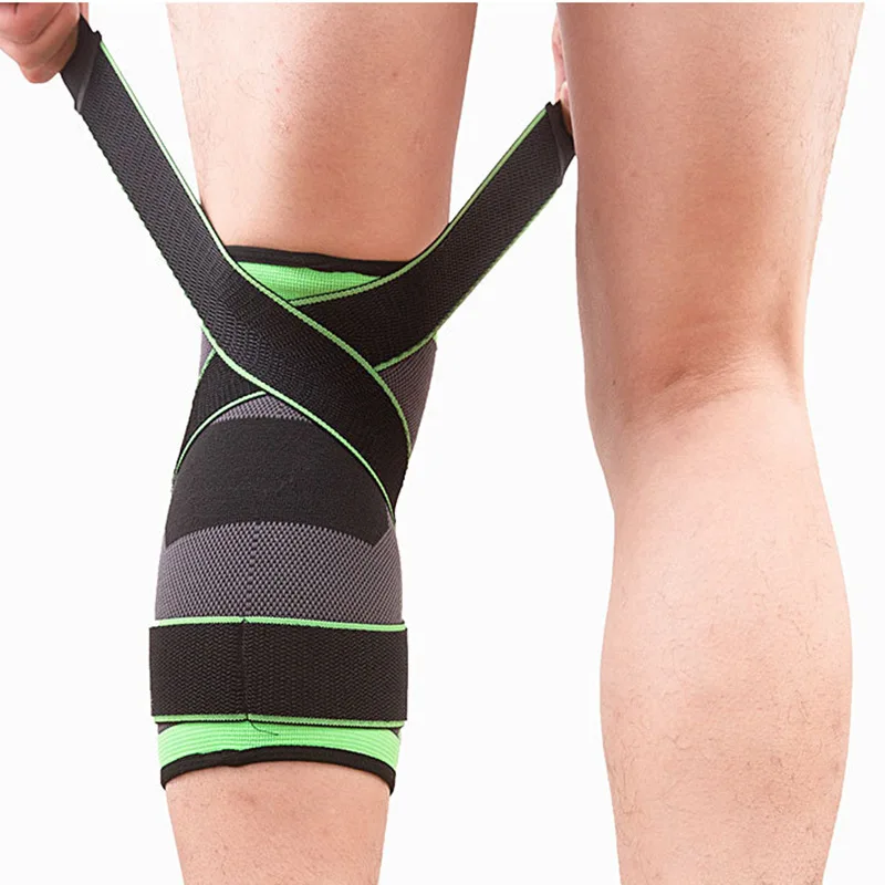 Sporting Knee Compression Sleeve Knee Brace Knee Support for Running Gym Workout - £23.52 GBP