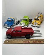 DRIVEN by Battat Micro Tow Lift Tractor(green)red Haul Truck With Ramps ... - $42.17 CAD