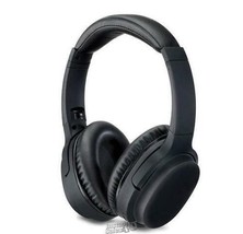 ILIVE Noise Cancelling Headphones Black Bluetooth Noise-Canceling Built-In Mic - £38.56 GBP