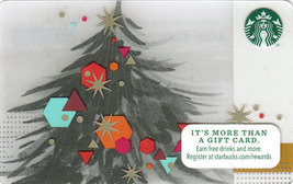 Starbucks 2014 Christmas Tree Collectible Gift Card New No Value - £2.38 GBP