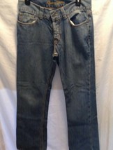 Guess Mens Sz 32 Jeans Flop Pockets Denim Straight Leg - £10.09 GBP