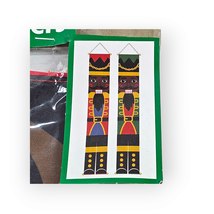 Toy Soldier Door Banners 6 FT 2 Piece Set African American Christmas Hol... - £11.61 GBP