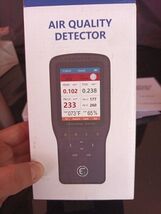 EG Air Quality Monitor, Formaldehyde Detector, Pollution Meter, Sensor E... - $28.42