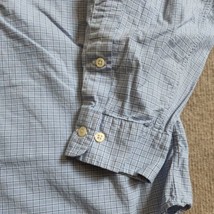 Ralph Lauren Classic Fit Dress Shirt Mens Size 16.5 34/35 Blue Plaid Pon... - £18.69 GBP