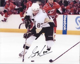 Sidney Crosby Signed Autographed Glossy 8x10 Photo - Pittsburgh Penguins - £102.71 GBP