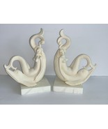 Italian Alabaster Bookends by A Giannelli C. 1968 - £156.43 GBP