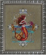 SALE! Complete Cross Stitch Materials MD126 &quot;GYPSY MERMAID&quot; by Mirabilia - £70.08 GBP+