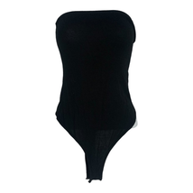 Nasty Gal Collection Women&#39;s Black Sleeveless Bodysuit Size 6 - £28.36 GBP