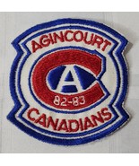 1982 - 1983 AGINCOURT CANADIANS TEAM SEW ON PATCH HOCKEY MEMORABILIA JUN... - €21,60 EUR