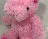 Posh International Pink Unicorn Soft Plush rainbow multi-color mane spar... - $15.58