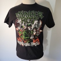 Vintage Jungle Rot Shirt Order Shall Prevail Fight Where You Stand Med. M6 - £22.15 GBP