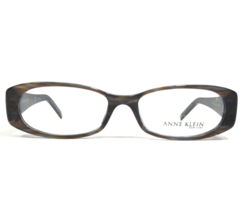 Anne Klein Eyeglasses Frames AK 8087 222 Clear Brown Blue Purple Horn 52-16-135 - $51.21