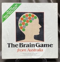 Vintage 1987 The Brain Game From Australia - £13.23 GBP