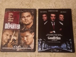 The Departed and Goodfellas Lot of Two DVDs Directed by Martin Scorsese - £3.14 GBP