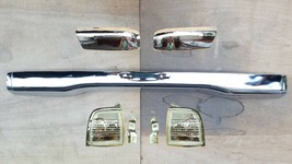 Chrome Front Bumper Bar End Cap for Isuzu Rodeo Honda Passport 94-96 Corner Lamp - £148.70 GBP