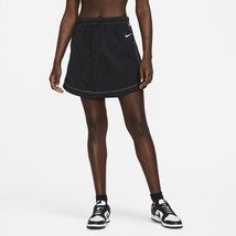 Nike Womens Sportswear Swoosh High-Rise Woven Skirt DM6199-010 Black Size Medium - £43.96 GBP