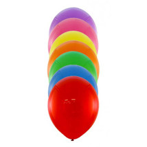 Alpen Round Balloons 20pk 23cm (Assorted Colours) - £23.00 GBP