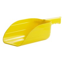 Miller Little Giant Plastic Feed Scoop 5 pt Yellow - £10.10 GBP