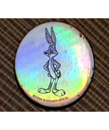 1994 WPF Bugs Bunny Metal POG Slammer – 1.5" Holographic Looney Tunes Vi... - $14.00
