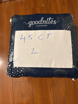 Goodnites Yourh Nighttime Underwear Fits Size 10-12 Large Open Bag 25 Count - $19.99