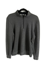 Travis Mathew Mens Pullover Zachary Gray Golf Jacket 1/2 Half Zip Sz M Medium - £17.36 GBP