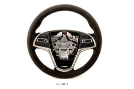 New OEM Cadillac ATS 2013-2019 Black Suede Steering Wheel ATS-V V 843044... - £213.64 GBP