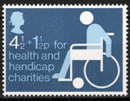 ZAYIX Great Britain B1 MNH Semi Postal Medical Health Handicap 021023S98 - £1.18 GBP