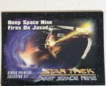 Star Trek Deep Space Nine Trading Card #42 Deep Space Nine Fires On Jasad - £1.57 GBP