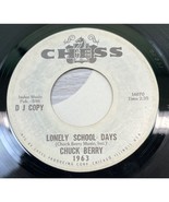 Chuck Berry Ramona Say Yes / Lonely School Days 45 R&amp;B Soul Promo Chess ... - $47.97