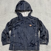 Zola Navy Toddler Hooded Jacket Boys Size 3T Blue Pockets Polyester Yout... - £10.85 GBP