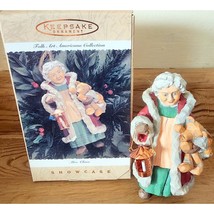 Mrs. Claus Folk Art 1996 Hallmark Keepsake Christmas Ornament Showcase - $132.13 MXN