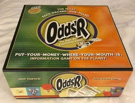 ODDS‘R ADULT PARTY GAME - COMPLETE - The Odds Are On Everything Game! Wa... - $8.21 CAD