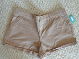 Maurices Tan Lady’s Shorts Size 7/8 (#2974).  - £25.15 GBP