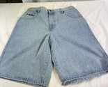 NWT Vintage BHPC Blue Jean Shorts 38 Beverly Hills Polo Club Baggy Y2K USA - £23.70 GBP