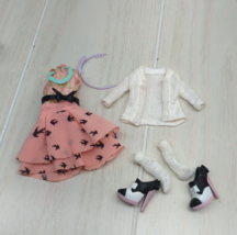 MGA project Mc 2 Adrienne’s volcano Doll Clothes pink dress shoes outfit ONLY - £7.93 GBP