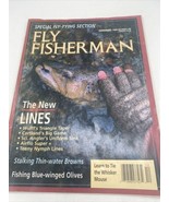 1989 Vintage Fly Fisherman The New Lines Stalking Thin Waters Brown Maga... - £7.78 GBP