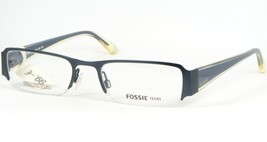 Fossil Howell OF4046 400 Navy Blue Eyeglasses Glasses Metal Frame 48-18-130mm - £33.47 GBP