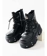 Lace Up Platform Boots - $336.45 CAD